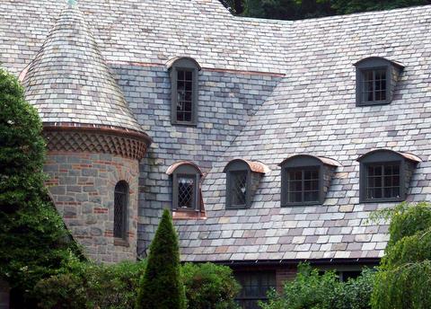 Miscellaneous slate and copper repairs.